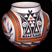 Pueblo Pottery from Sedonawolf - Click to enter Gallery